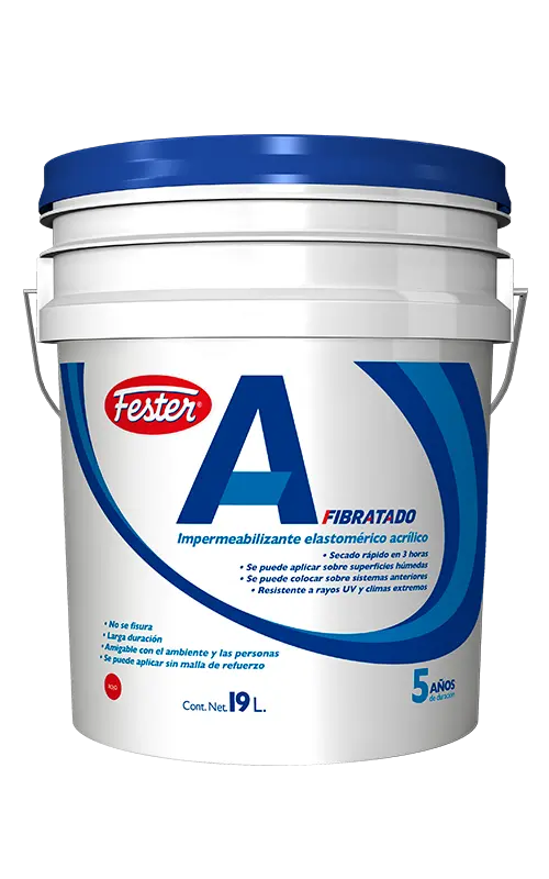 A 5 Años Rojo Fibratado Cub 19 L Fester