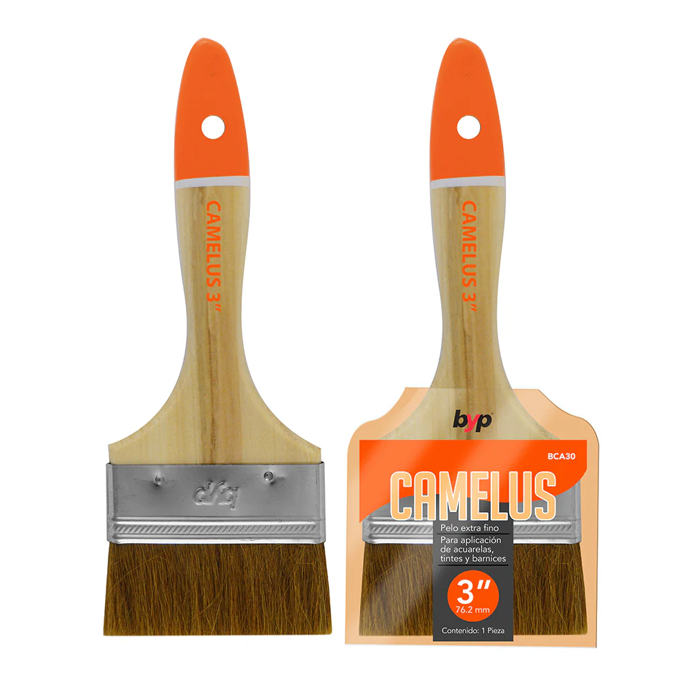 [BCA30] Brocha Camelus 3" Byp - Byp