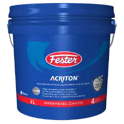 Fester Acriton 4 Años Rojo Bote 4 L Fester