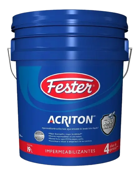 Fester Acriton 4 Años Rojo Cub 19 L Fester