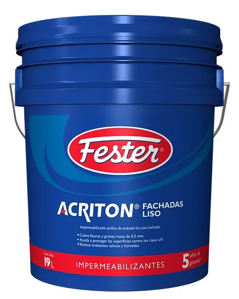 Fester Acriton Fachadas Liso Blanco Cub 19 L Fester