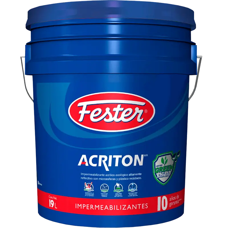 [2931270] Fester Acriton Green-Shield 10 Años Blanco Cub 19 L Fester