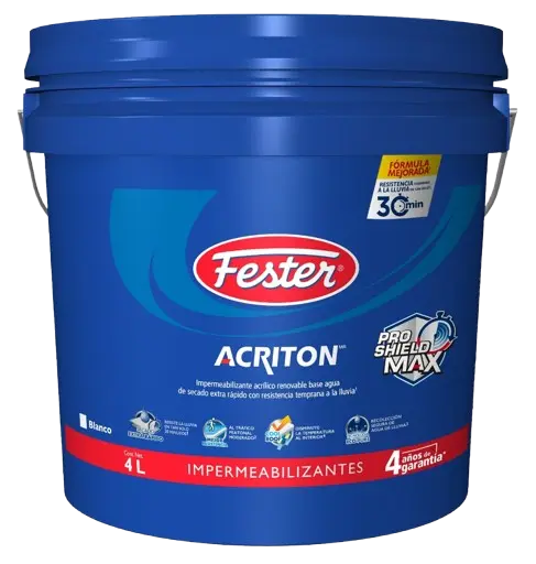 Fester Acriton Ps Max 4 Años Blanco 4L - Fester