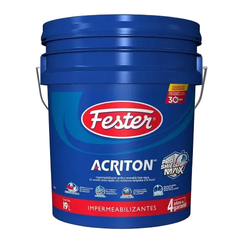 Fester Acriton PS Max 4 Años Rojo 19 L - Fester