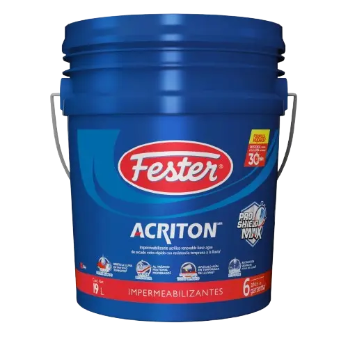 Fester Acriton PS Max 6 Años Rojo 19 L - Fester