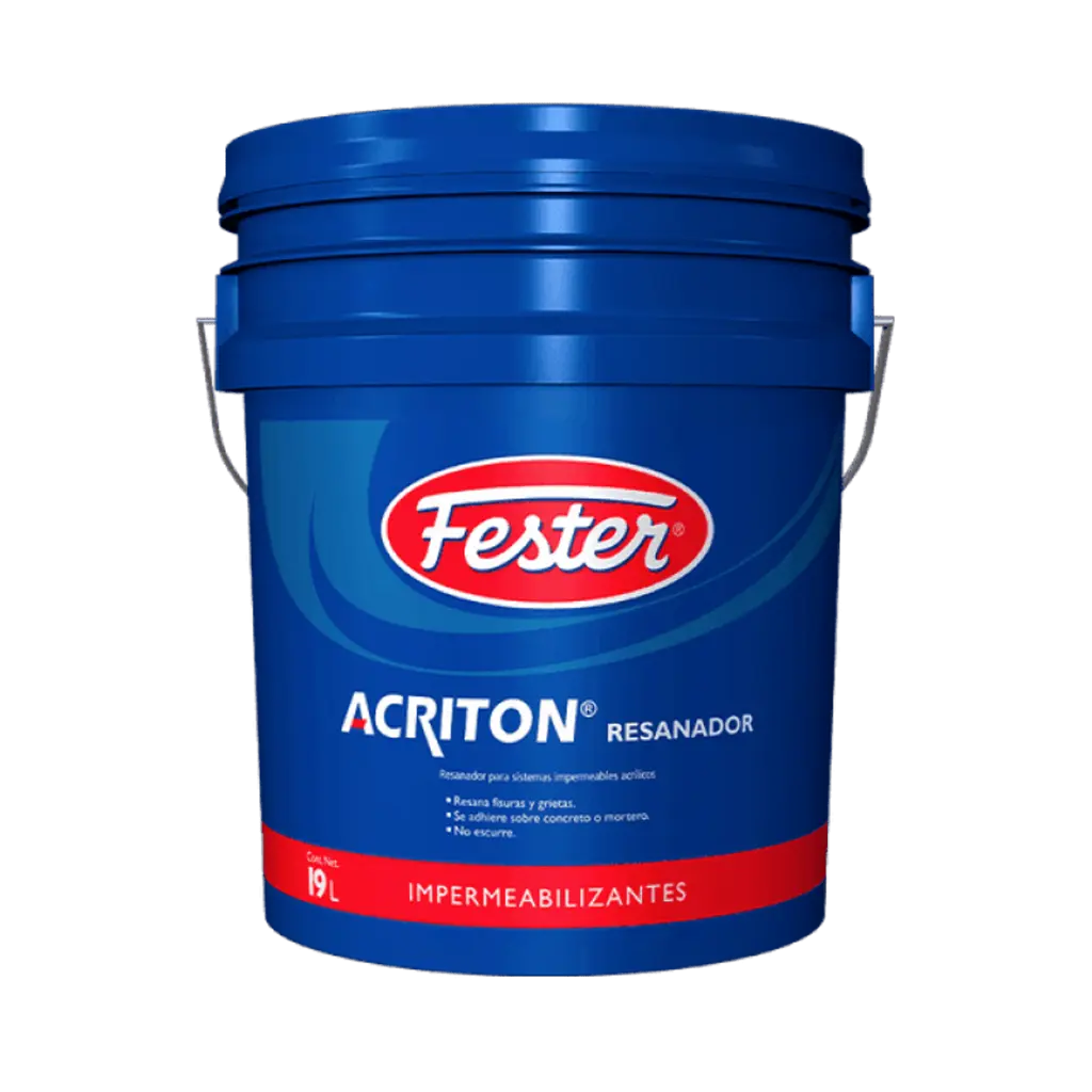 Fester Acriton Resanador Acrilico Cub 19 L Fester