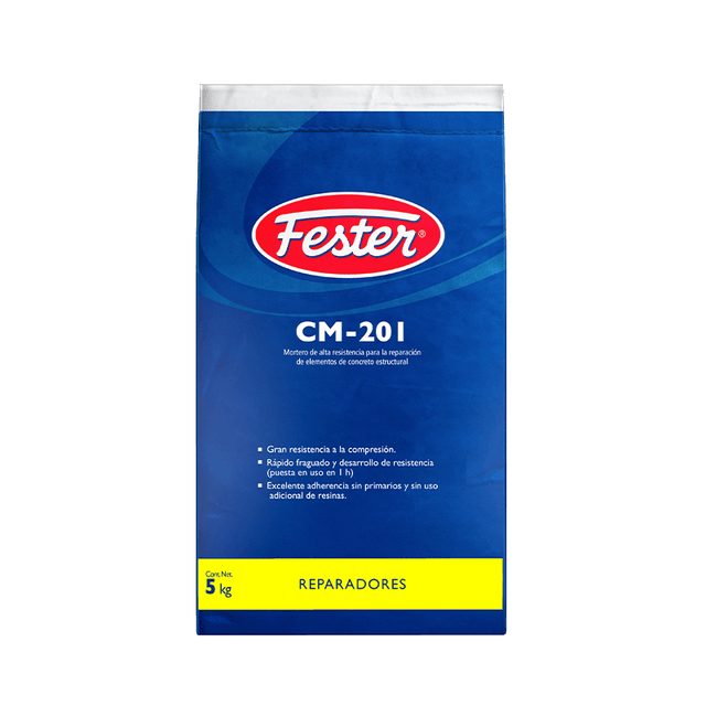 Fester Cm-201 Reparador Estructural Saco 5Kg Fester