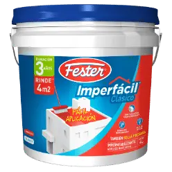 [2503488] Fester Imperfacil Clasico 3 Años Rojo Bote 4 L Fester