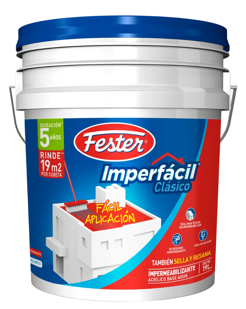 Fester Imperfacil Clasico 5 Años Blanco Cub 19 L Fester 