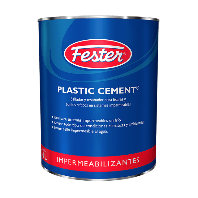 [1628807] Fester Plastic Cement Bote 4 L Fester