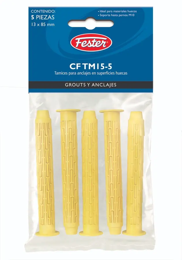 Fester Tamices 13 X 100 Mm Paq 5 Pzas Fester