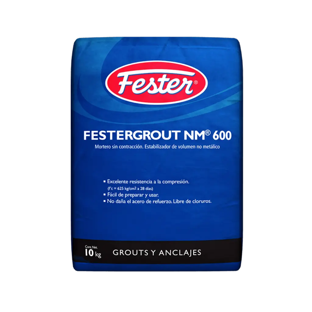 Festergrout NM 600 Saco 10 Kg - Fester