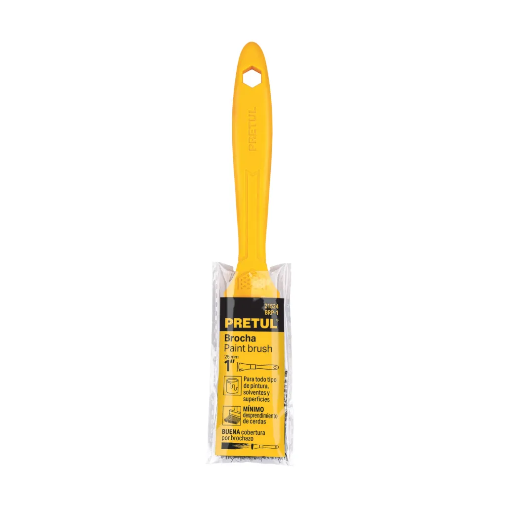 Brocha Uso General De 1' Con Mango De Plástico, Pretul - Truper