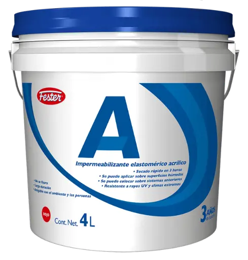 [2092467] A 3 Años Rojo Cub 4 L Fester 