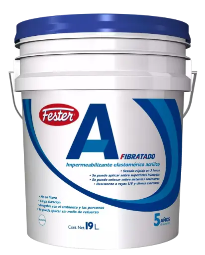 [2555161] A 5 Años Blanco Fibratado Cub 19 L Fester