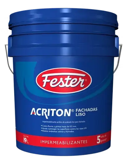 [1627631] Fester Acriton Fachadas Liso Blanco Cub 19 L Fester