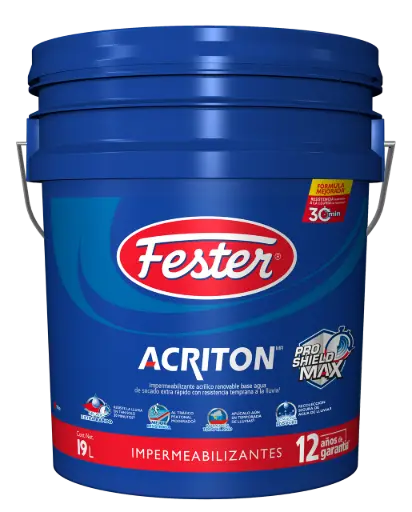 [2970386] Fester Acriton PS Max 12 Años Rojo 19 L